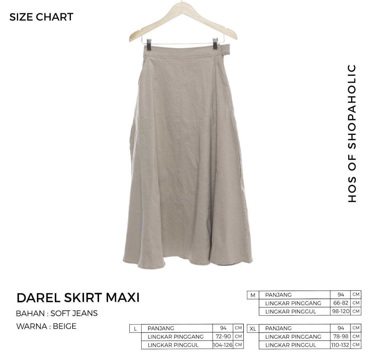 DAREL SKIRT MAXI