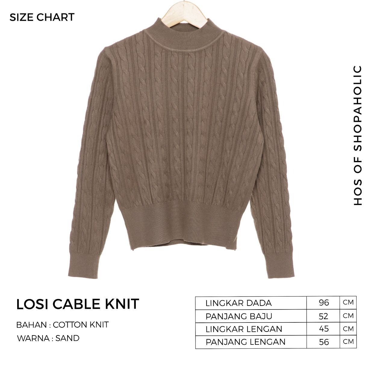 LOSI CABLE KNIT