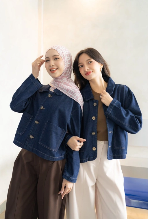 HAZE CROP JACKET