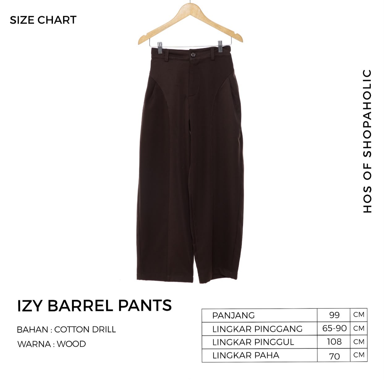 IZY BARREL PANTS