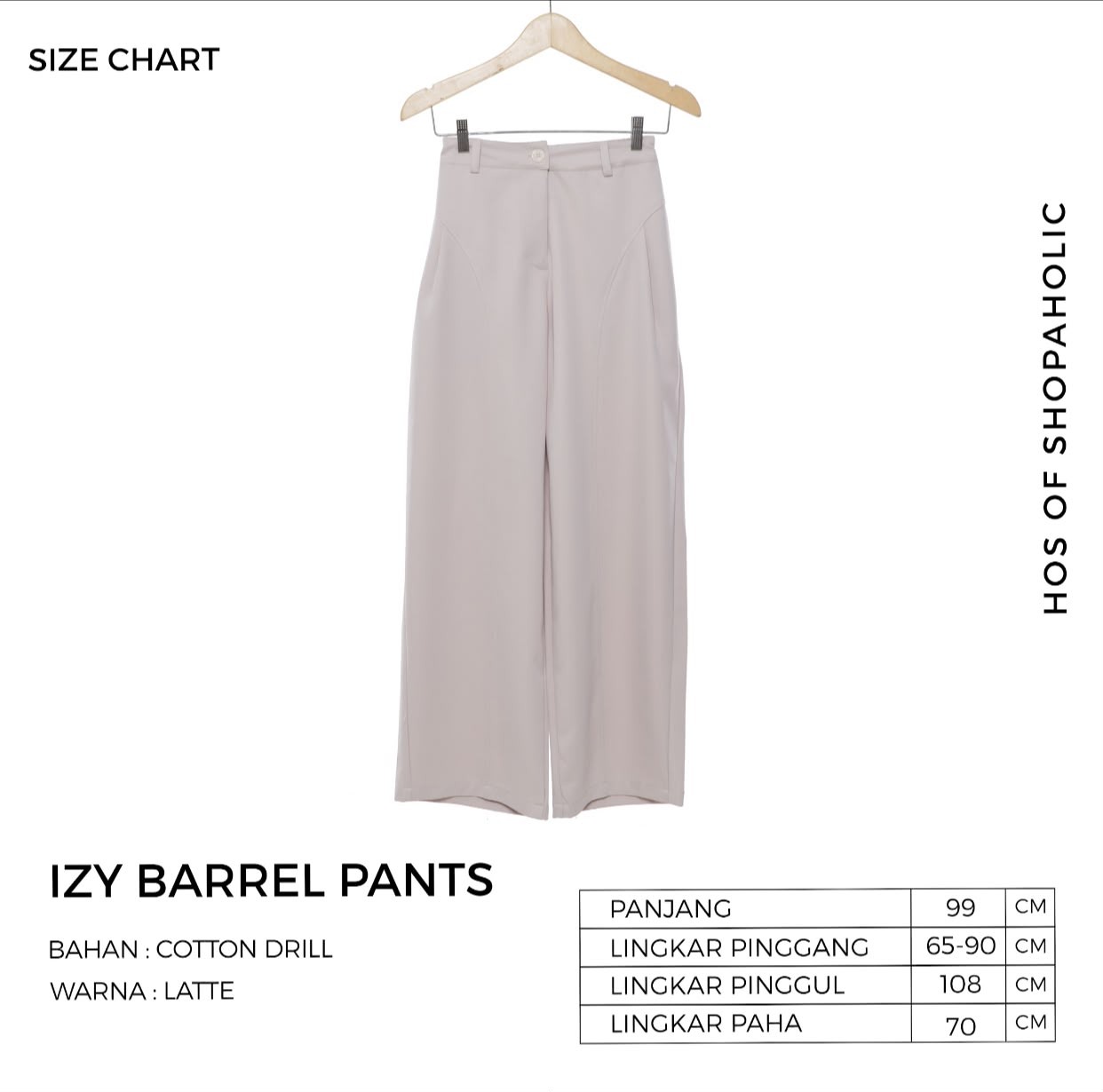 IZY BARREL PANTS
