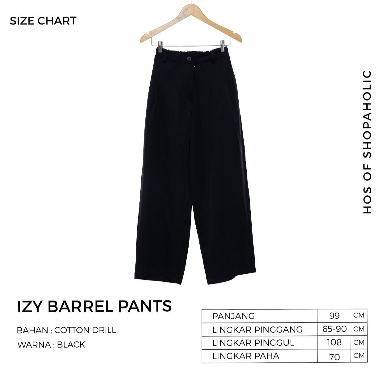 IZY BARREL PANTS