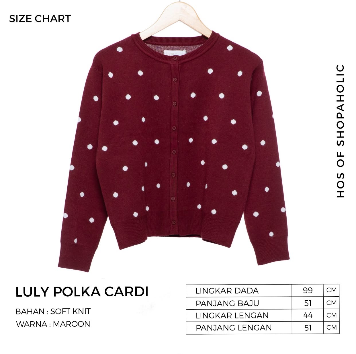 LULY POLKA CARDI