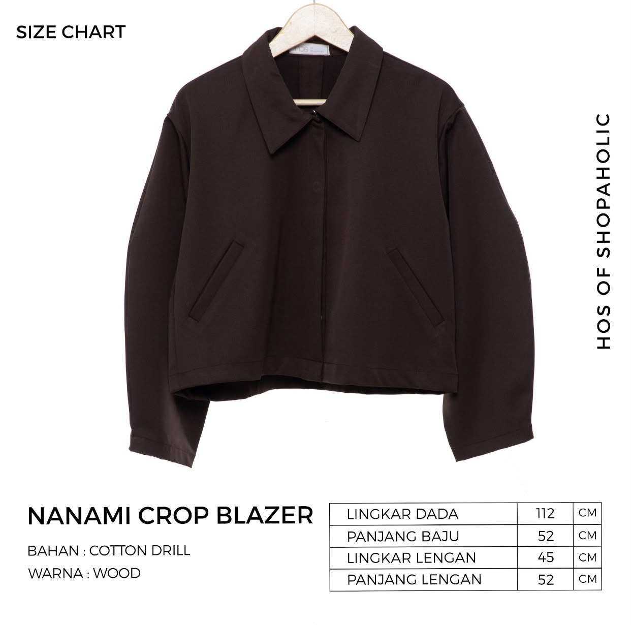 NANAMI CROP BLAZER