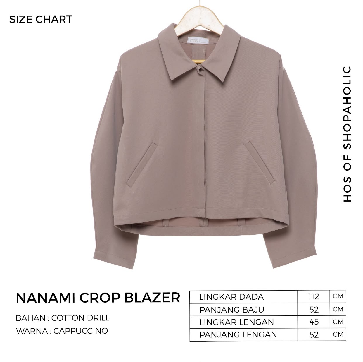 NANAMI CROP BLAZER
