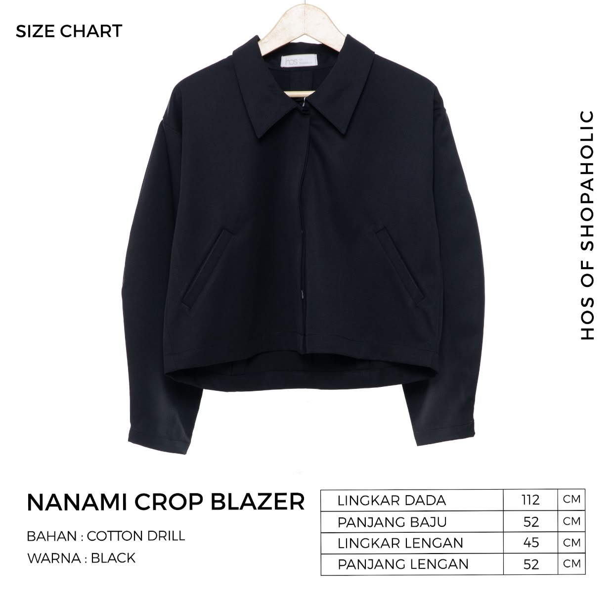 NANAMI CROP BLAZER