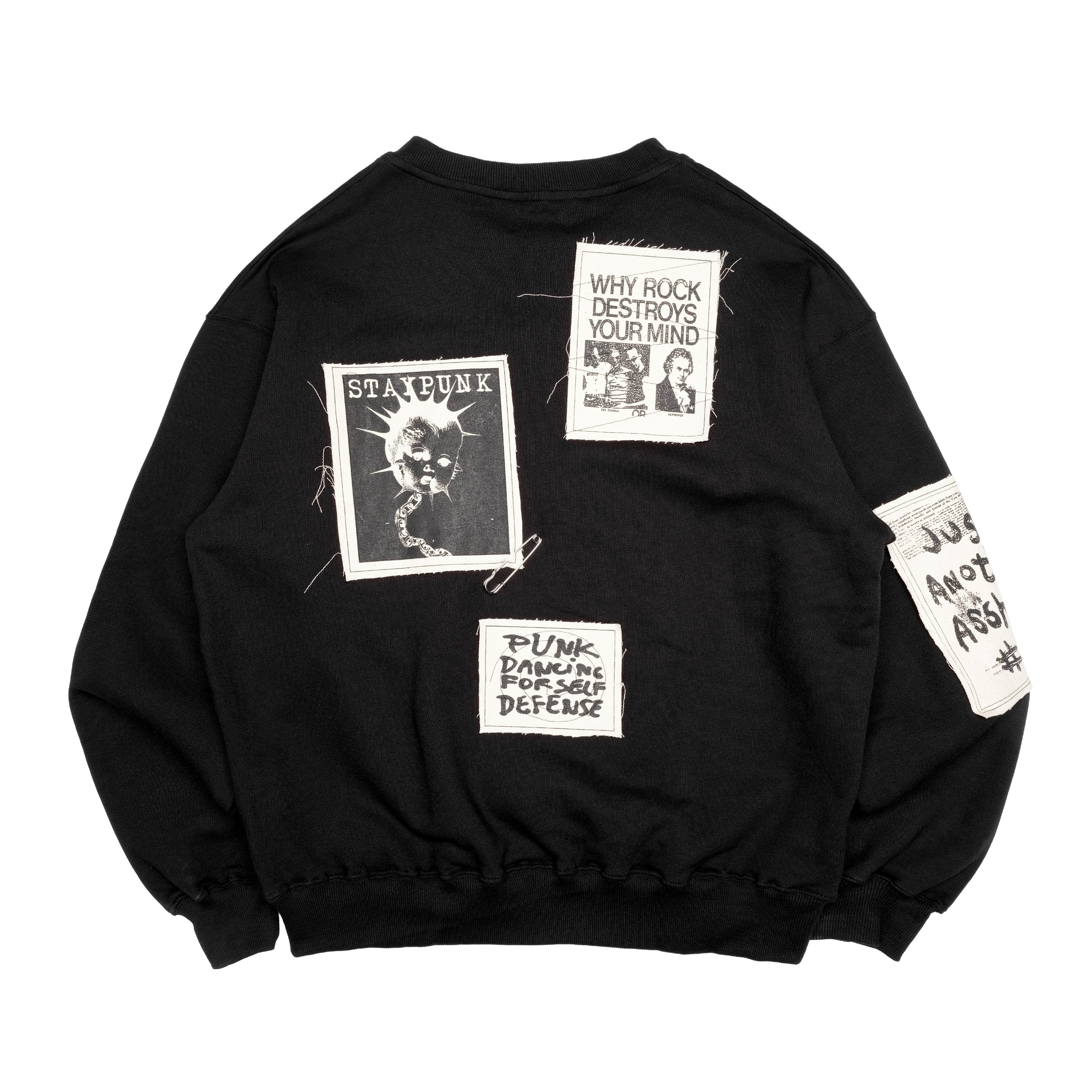 Collase - Black Crewneck