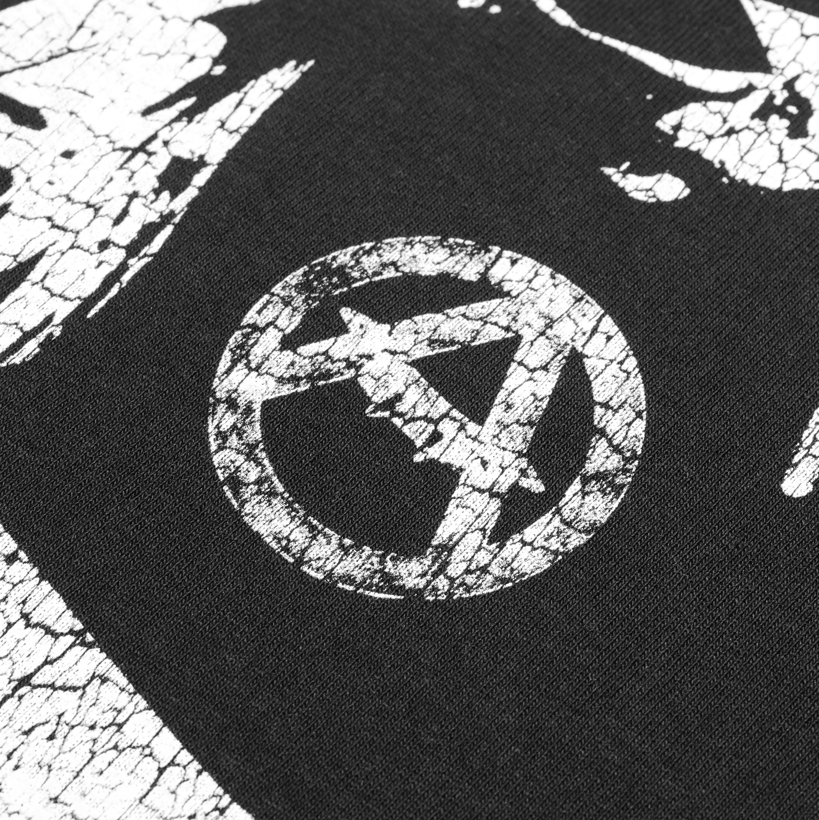 Not Here - Black tee