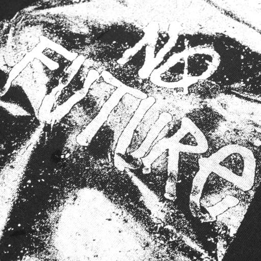 Image of No Future - Black tee