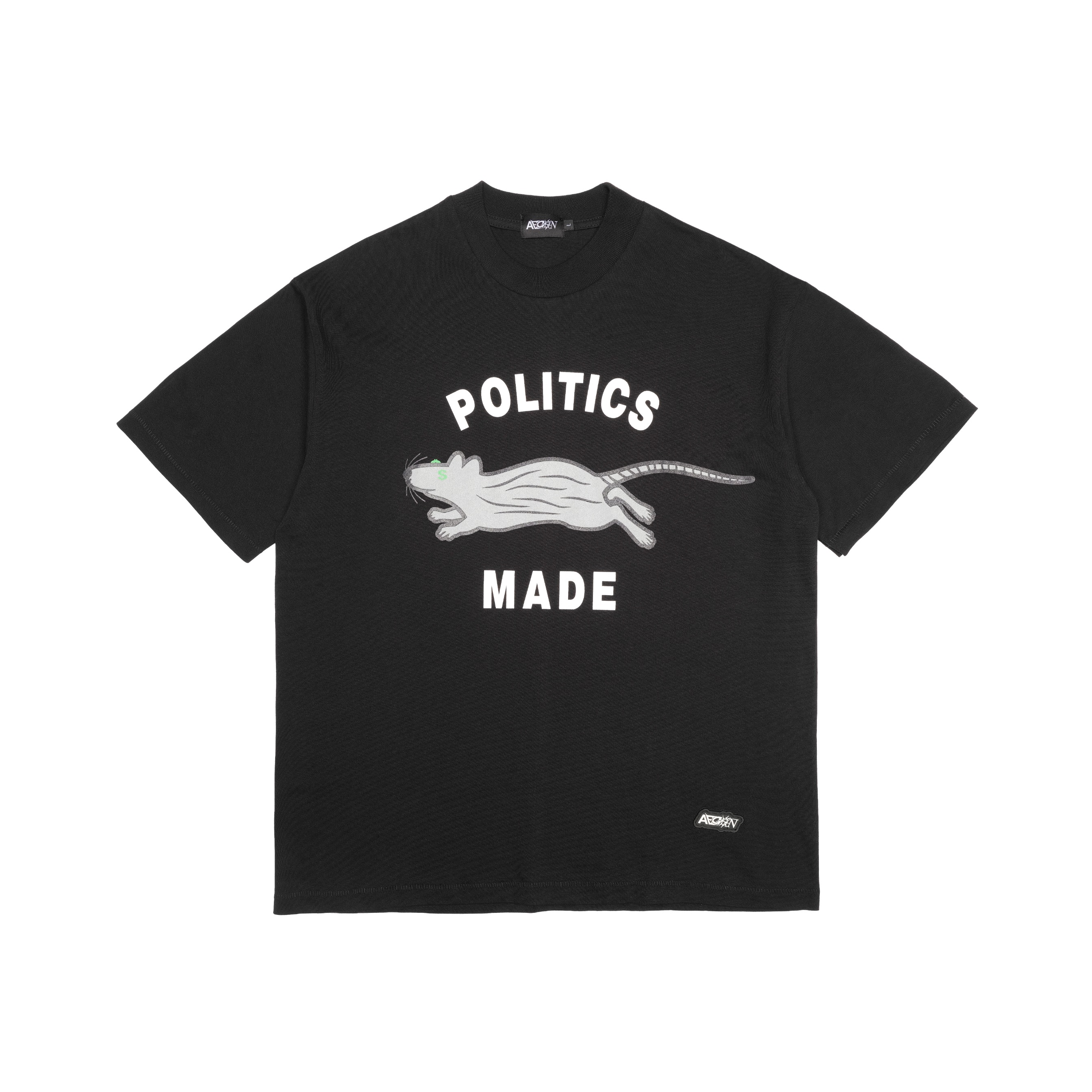 Politics Made - Black tee