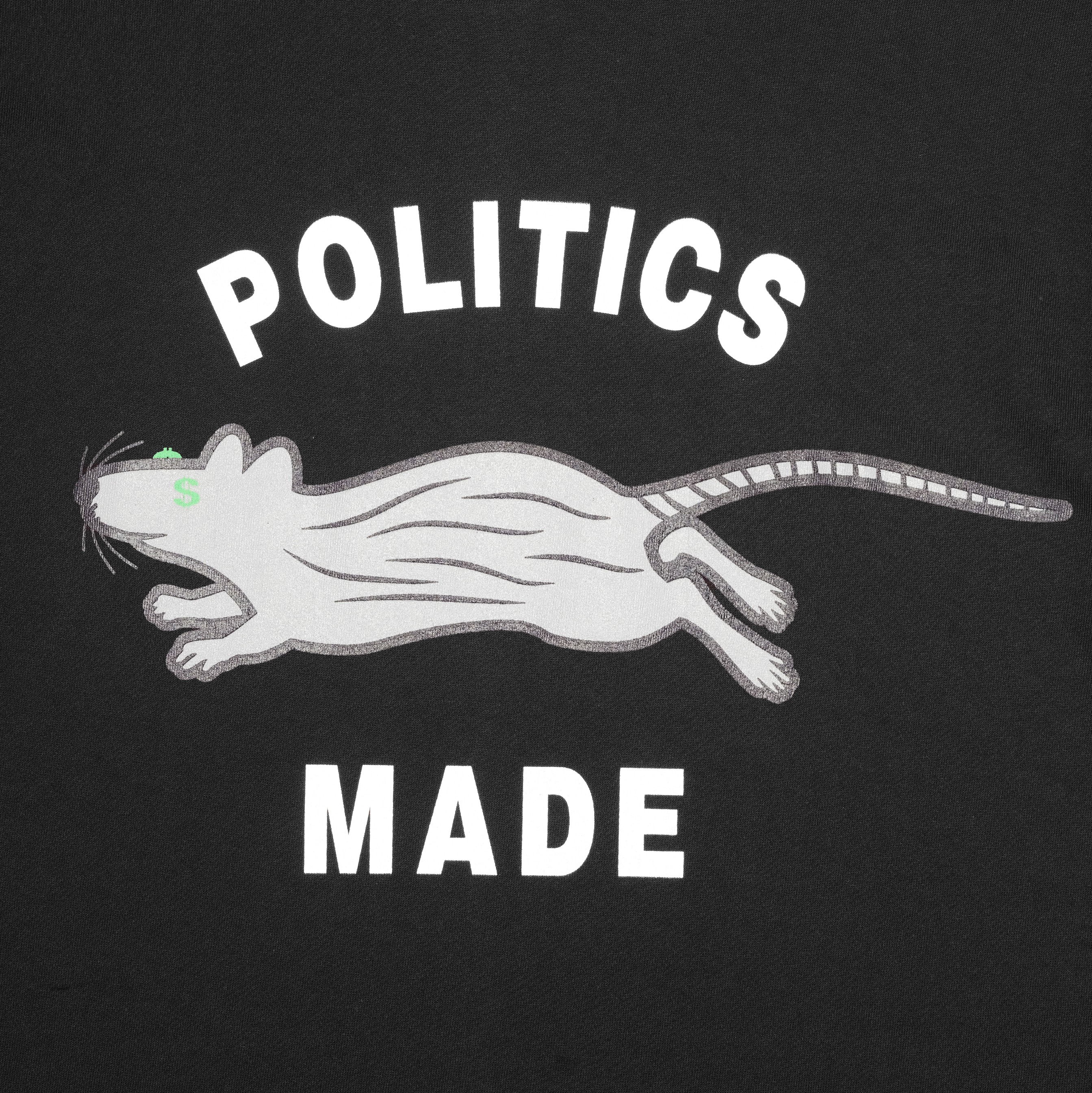 Politics Made - Black tee