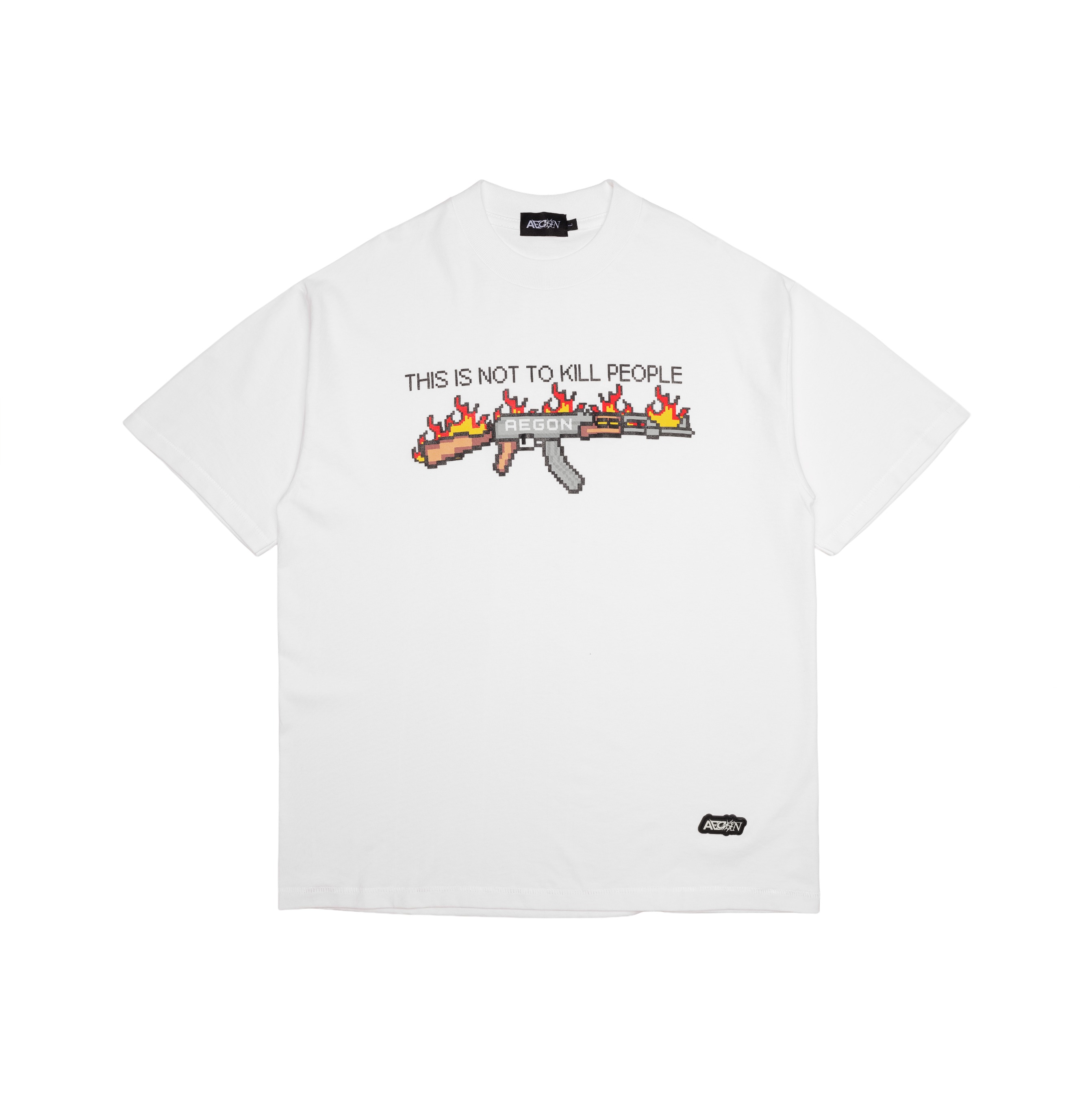 AK47 - White tee