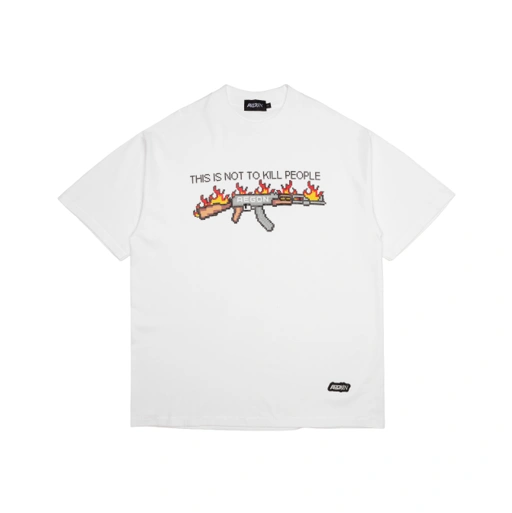 Image of AK47 - White tee