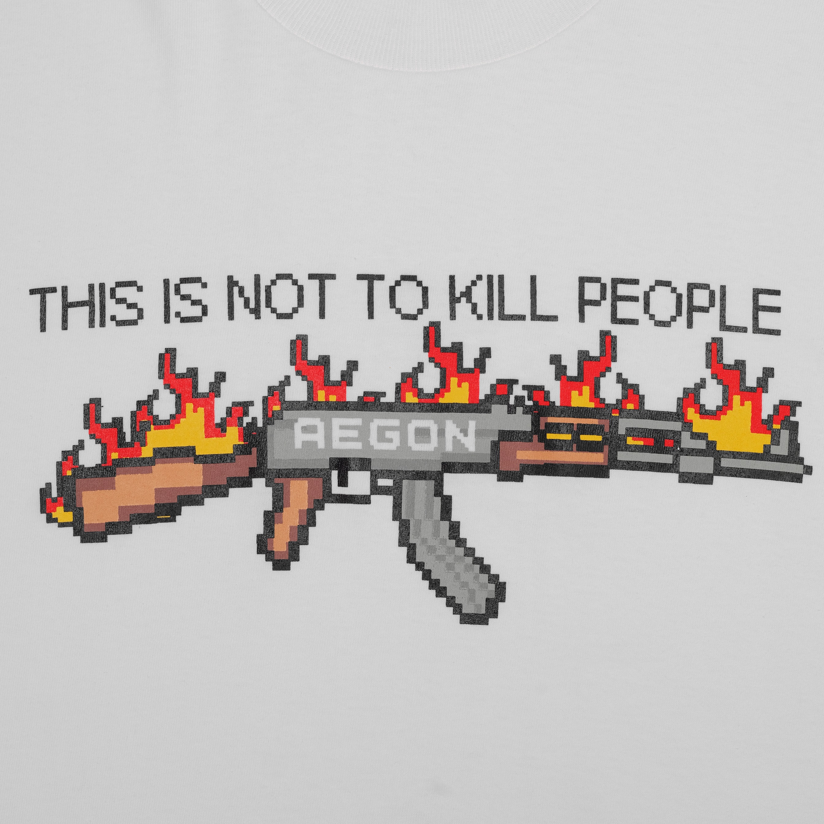AK47 - White tee