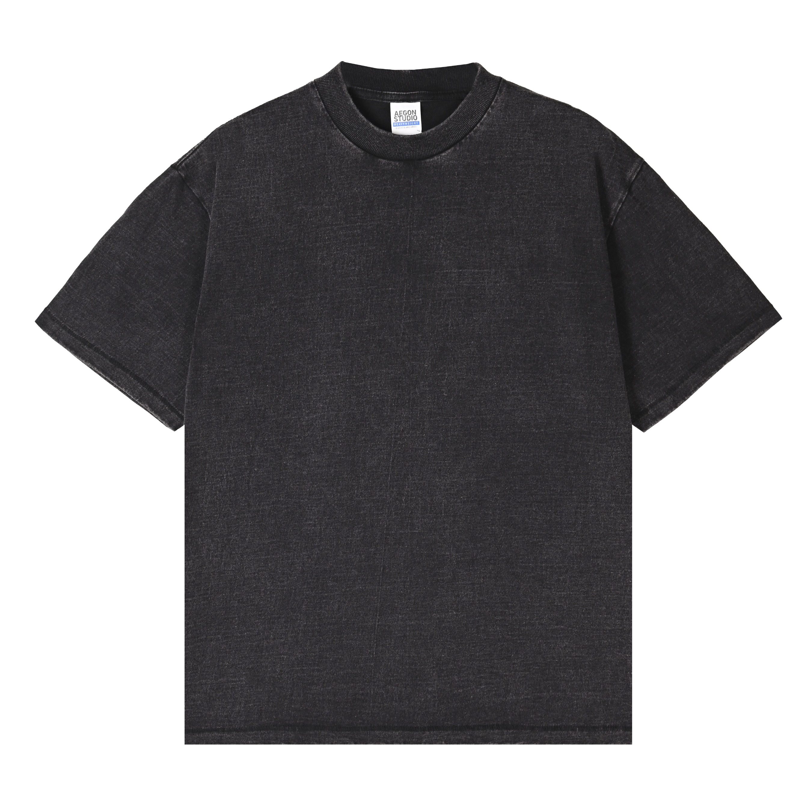 Classic Blank Tee (Faded Black)