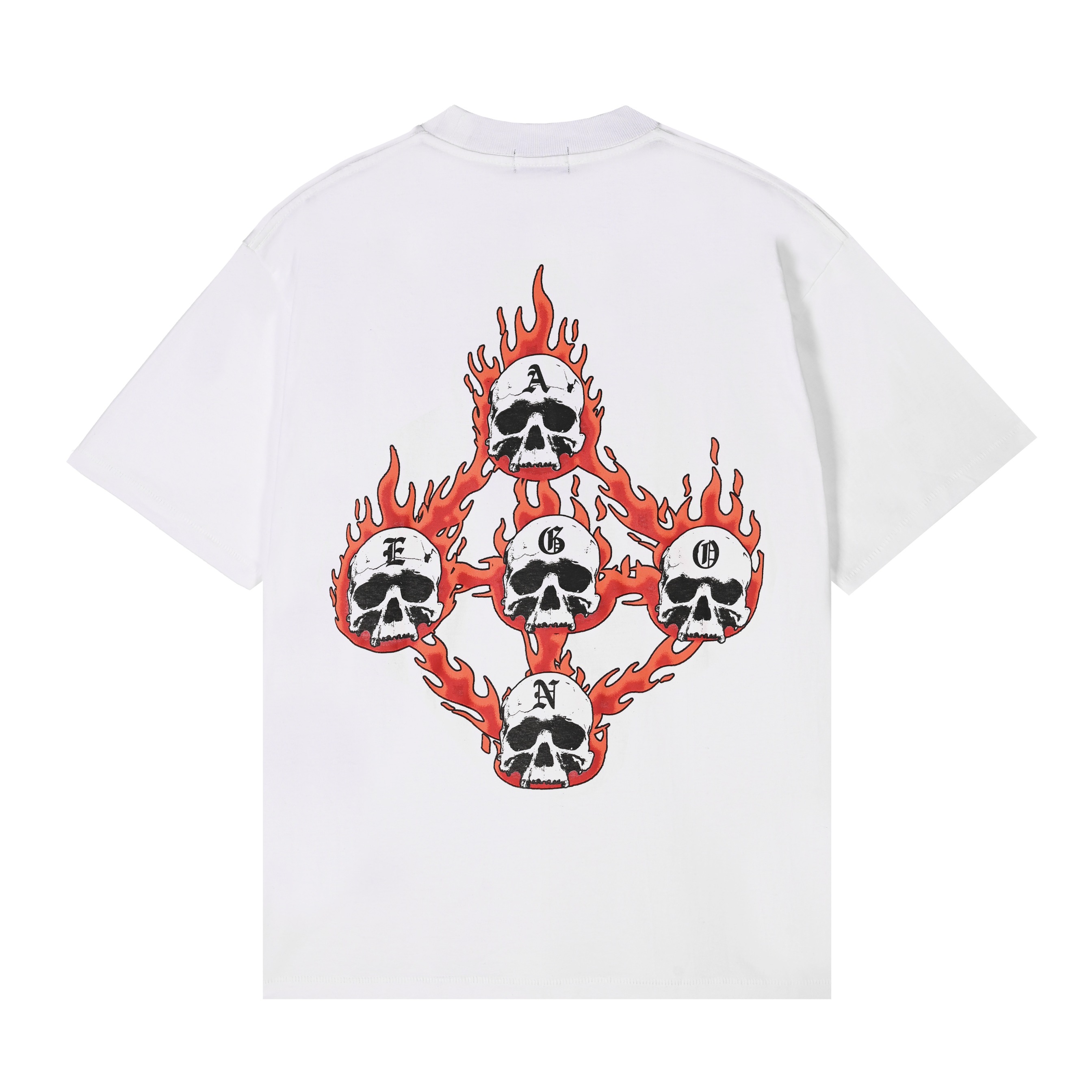 Inferno Blaze Tee (White)