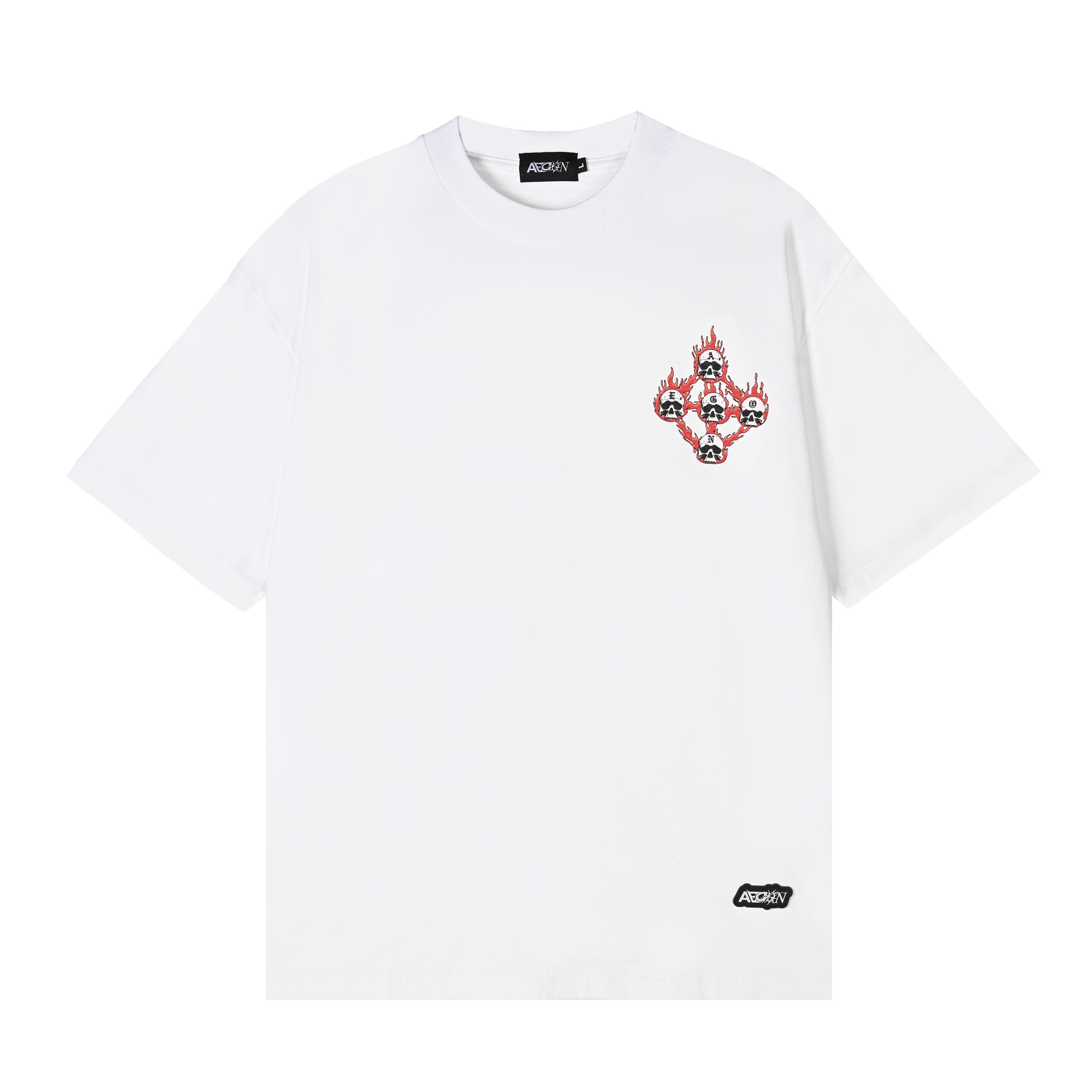 Inferno Blaze Tee (White)