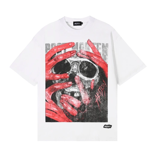 Image of Death Grip Tees (White)