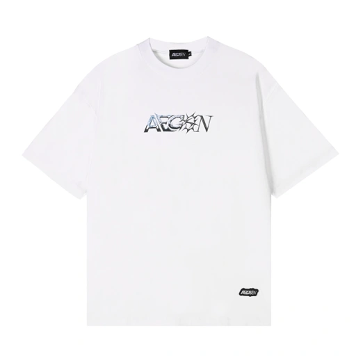 Image of Basic Logo - Aluminum Tee (White)
