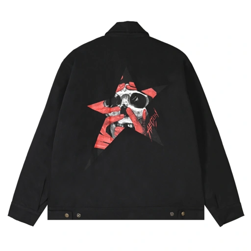 Image of Dealy Star Work Jacket (Black)