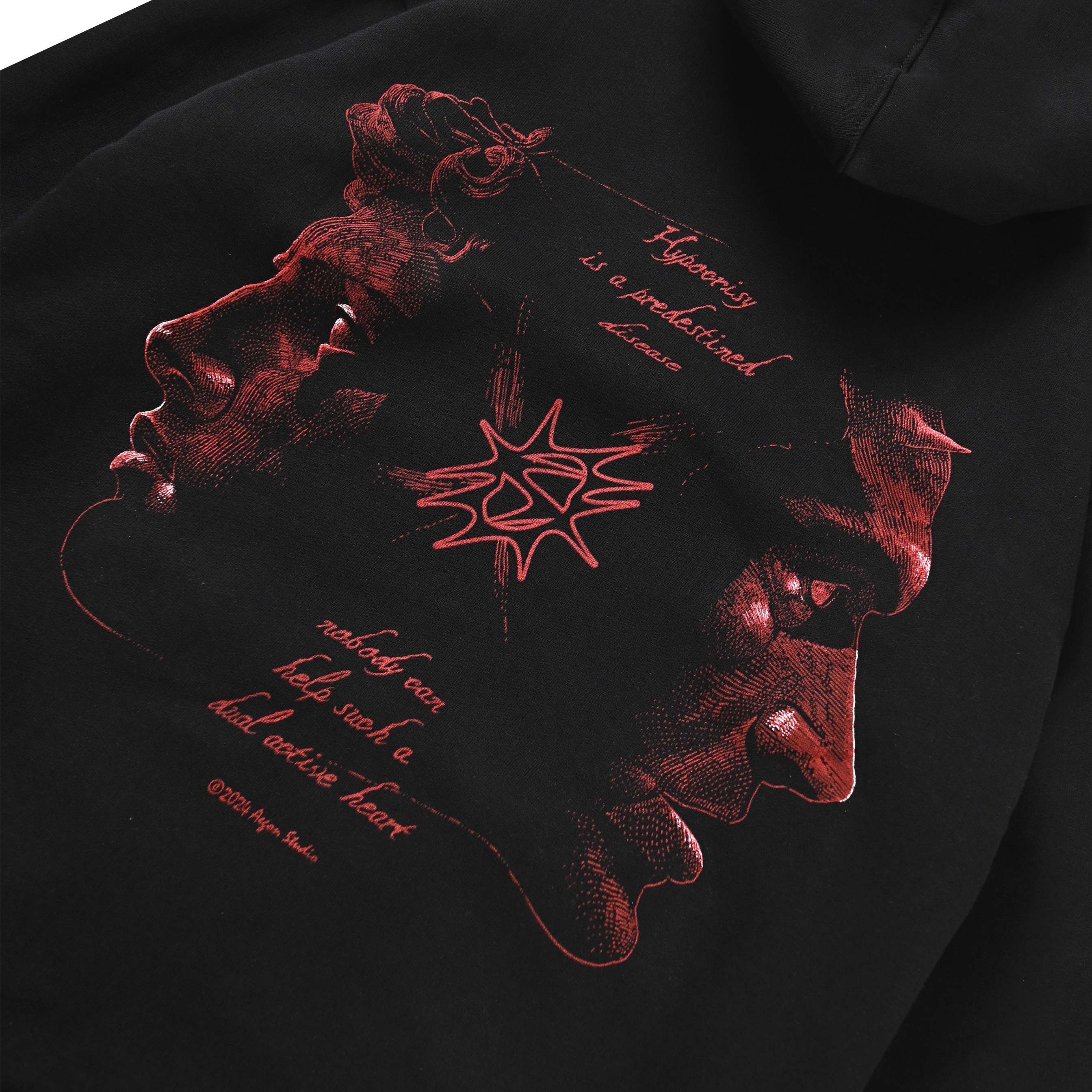 Hypocrite's Dilemma Hoddie (Black)
