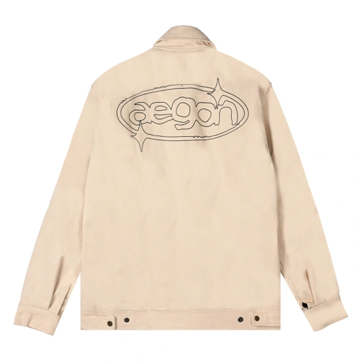Image of Bold Logo Work Jacket (Natural)