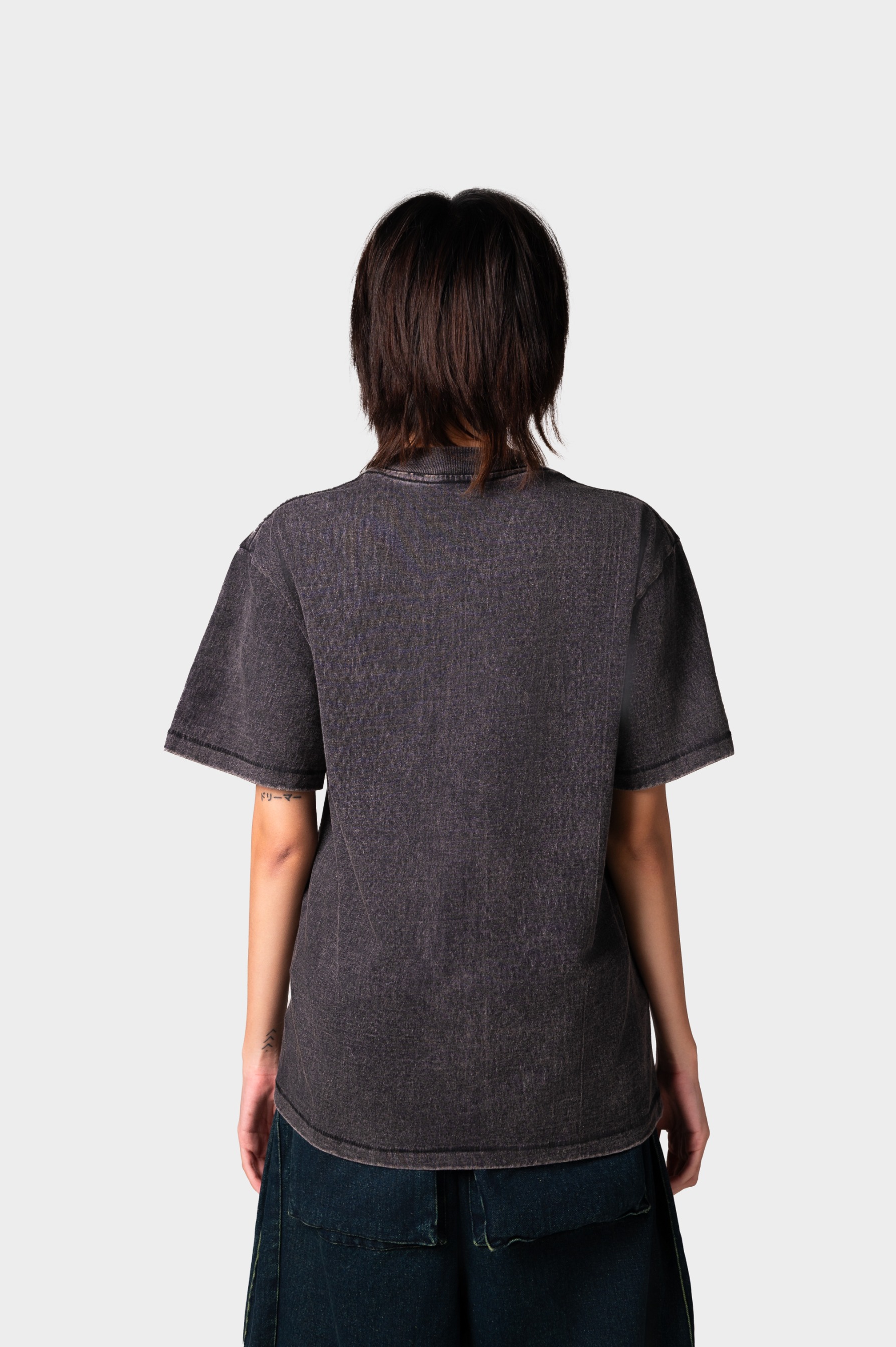 Classic Blank Tee (Faded Black)