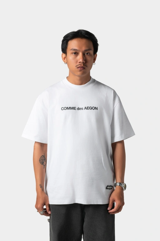 Image of Similar Minimalist Tee (White)