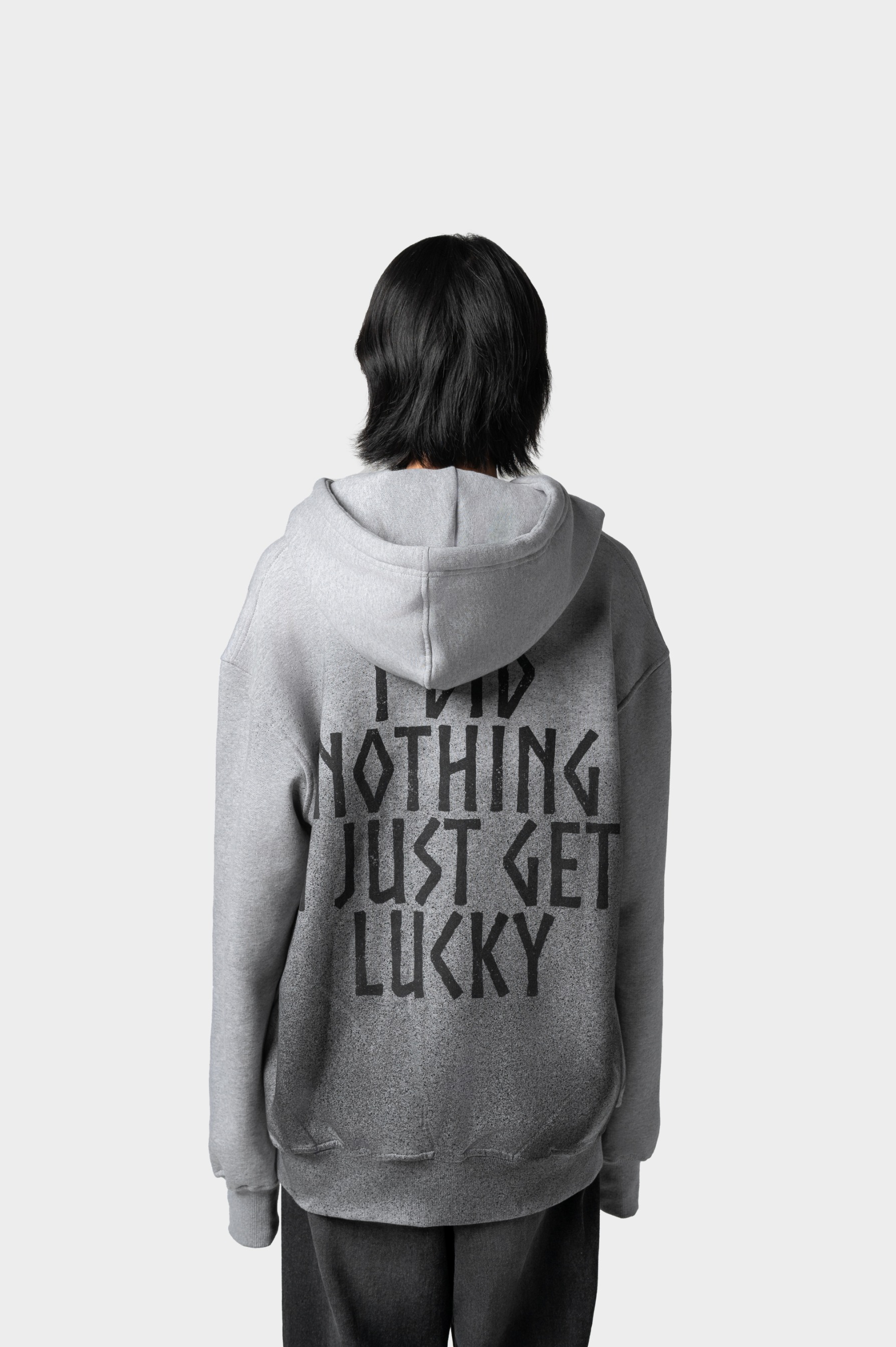 Lucky Strike Hoddie (Misty Grey)