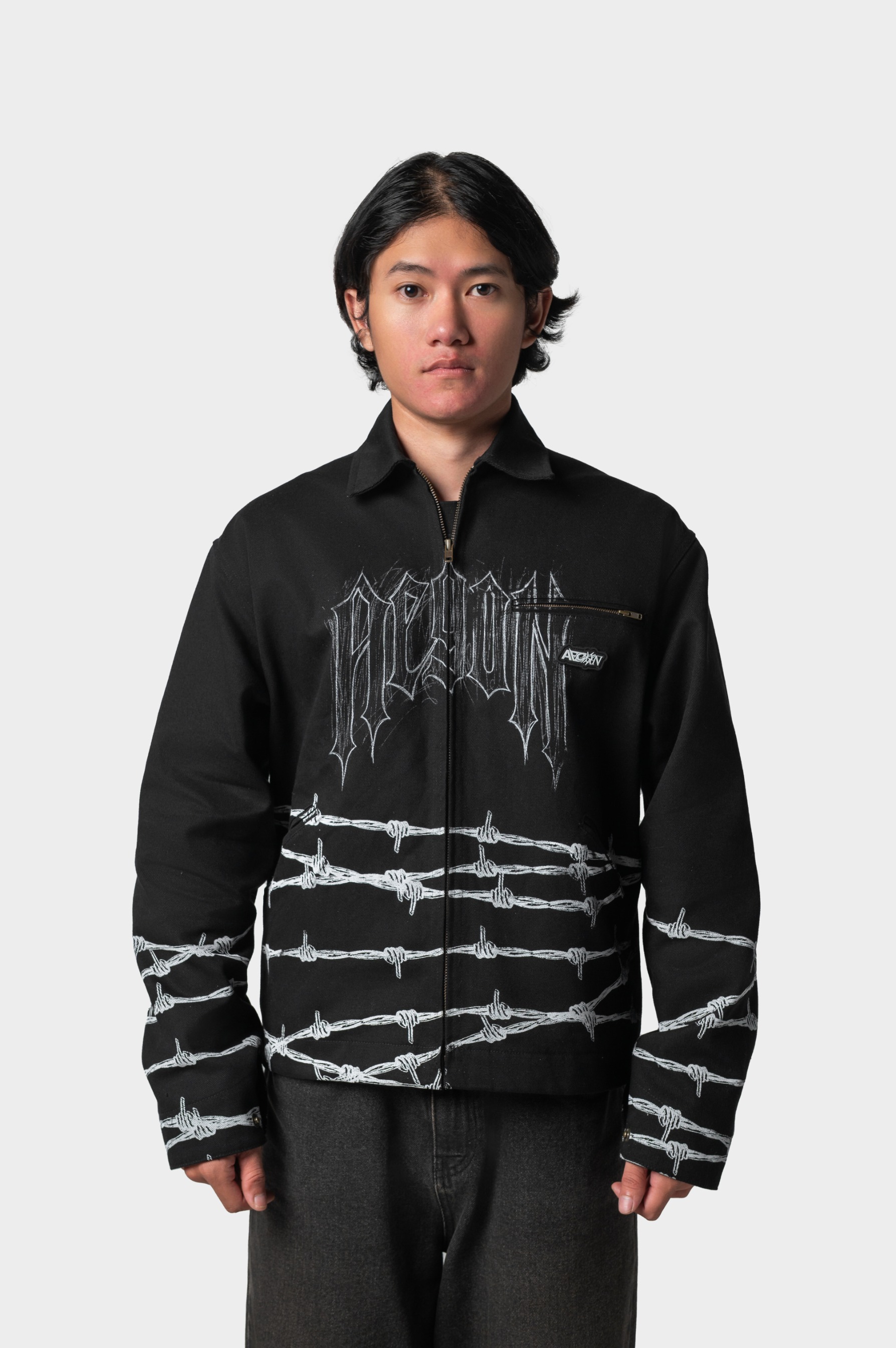 Barbed Realms Work Jacket (Black)