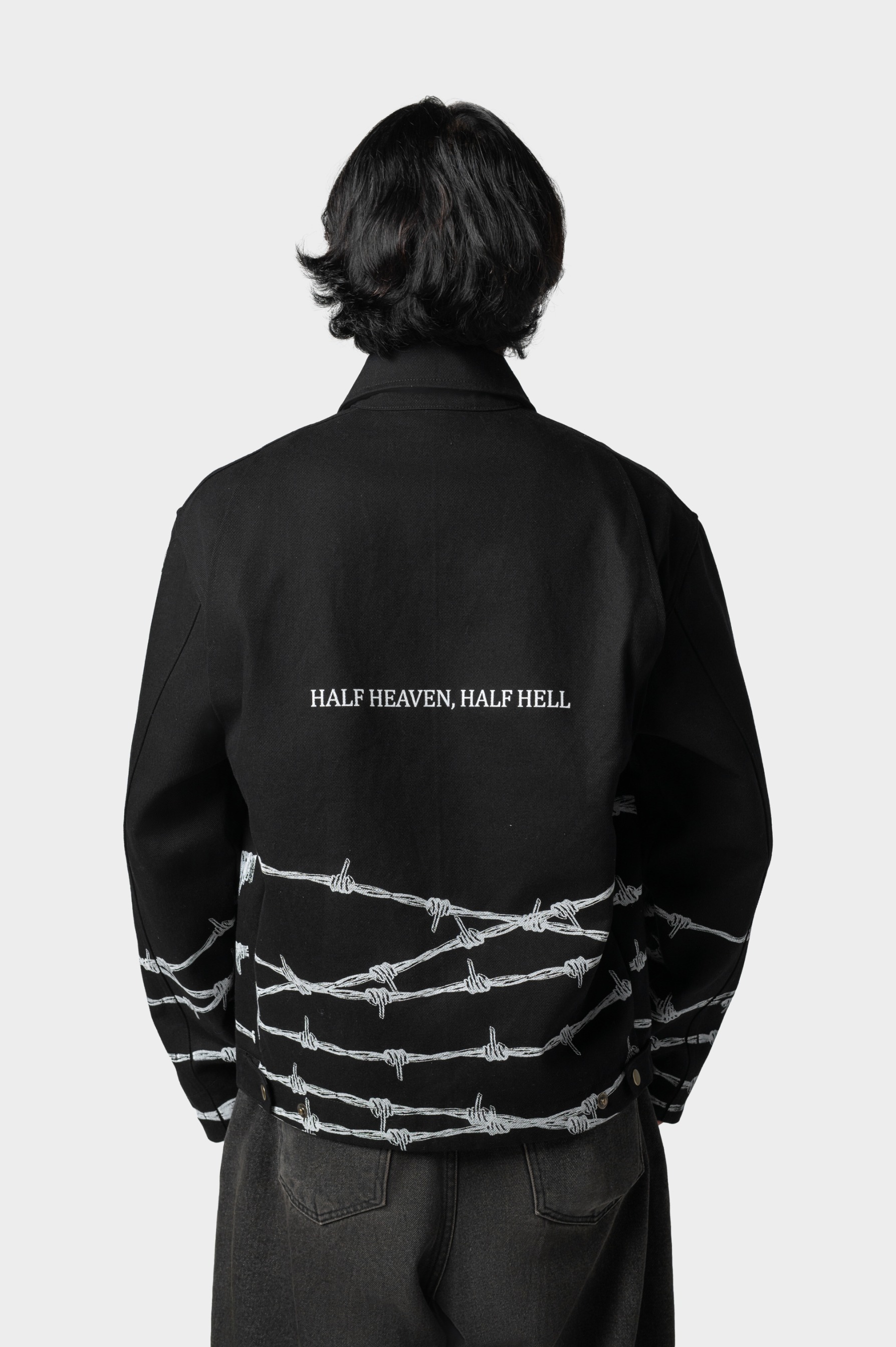 Barbed Realms Work Jacket (Black)