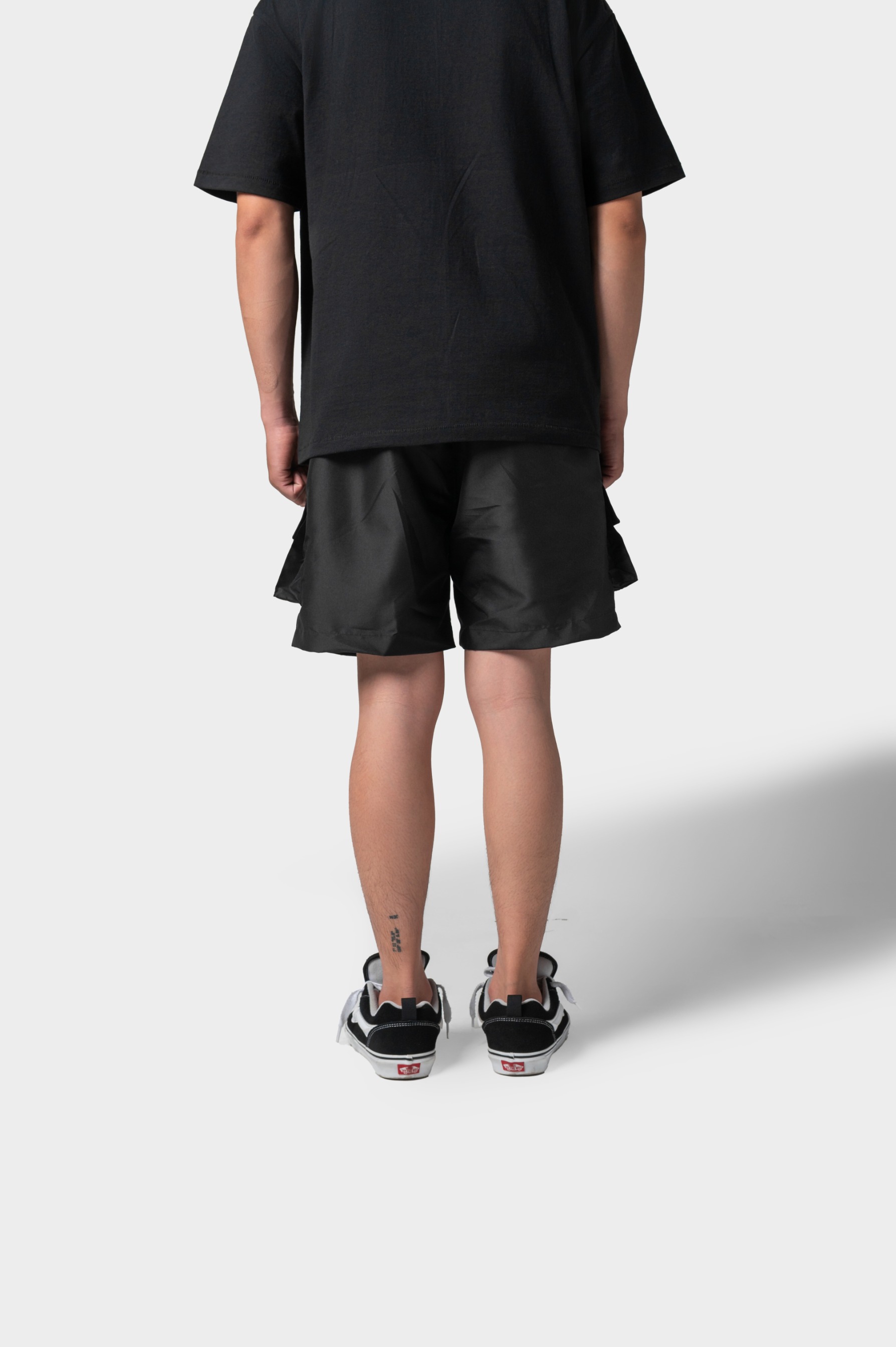Board Short Cargo Pants (Black)