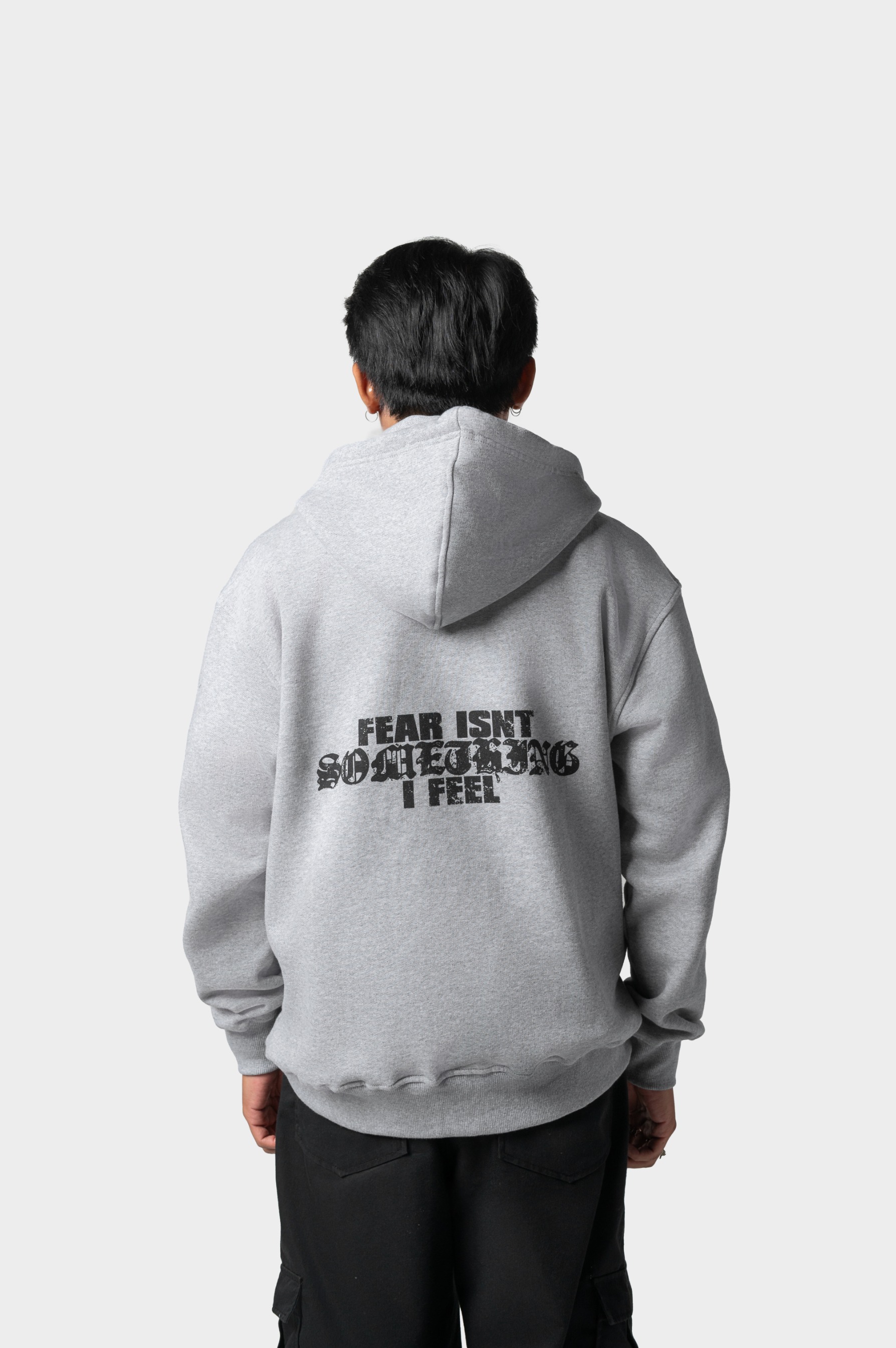 No Fear Hoddie (Misty Grey)