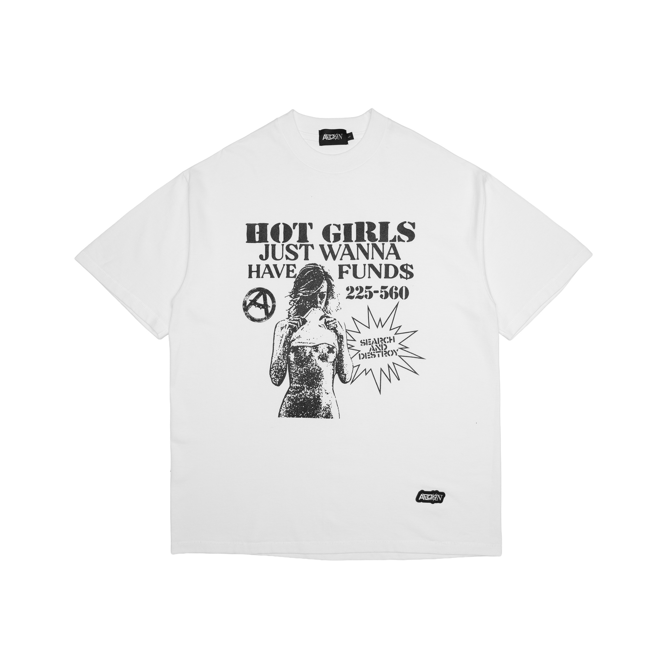 Hot Girls - White tee