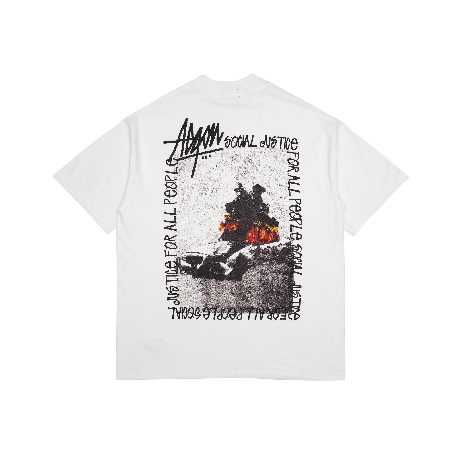Car Police - White tee