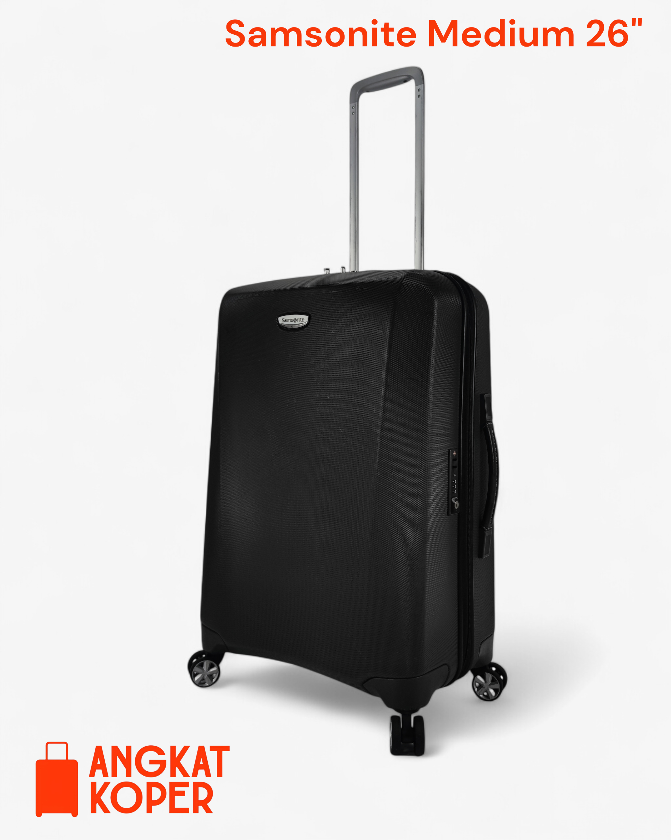 Samsonite NCS Klassik Spinner Lightweight Hardcase Luggage 26 Inch