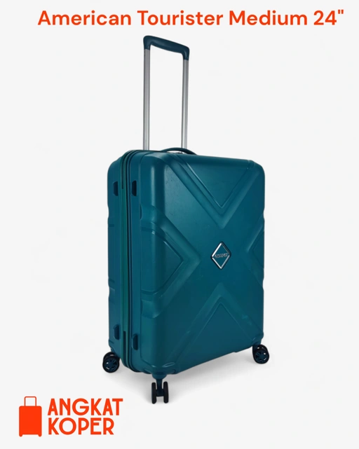 Image of American Tourister Krossplus Spinner Hardcase Luggage 24 Inch