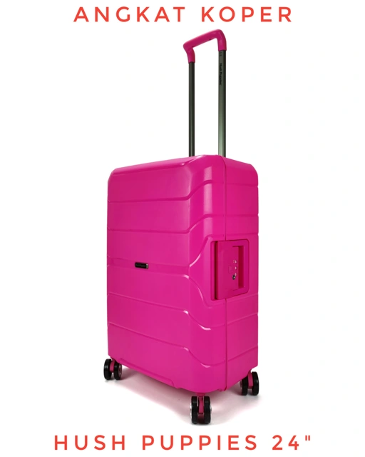 Image of Hush Puppies Unbreakable Hardcase Luggage 24 Inch