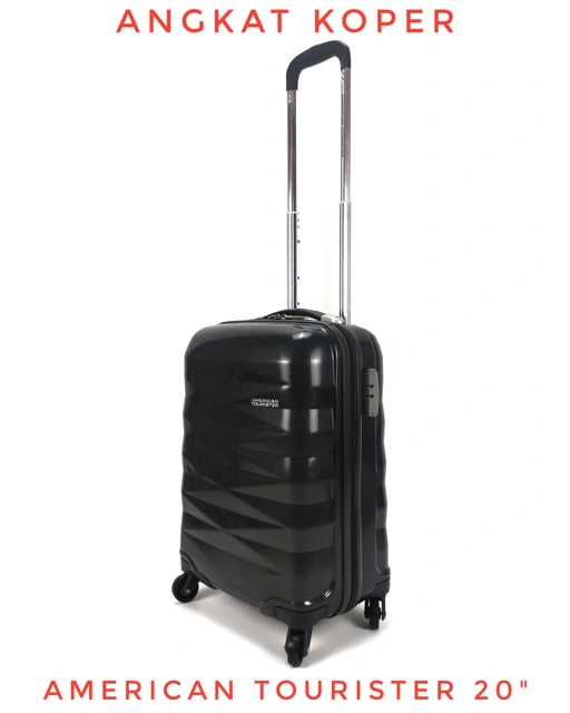 Image of American Tourister Crystalite Spinner Hardcase Luggage 20 Inch 
