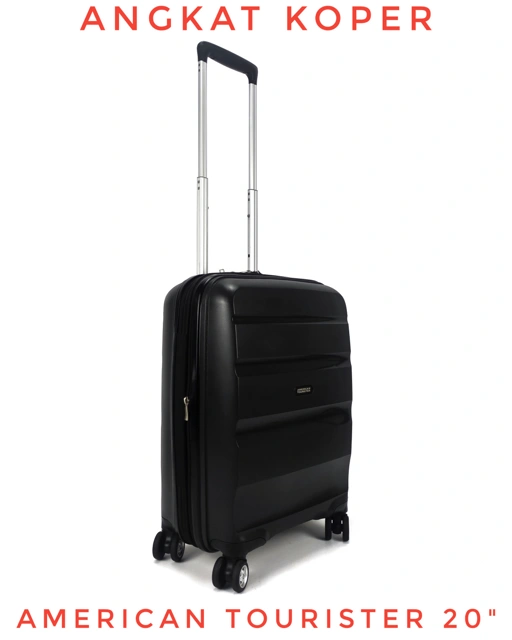 Image of American Tourister Bon Air Spinner Hardcase Luggage 20 Inch Black 
