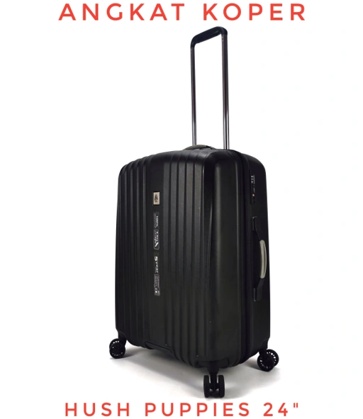 Image of Hush Puppies 694019 Lightweight Hardcase Luggage 24 Inch 