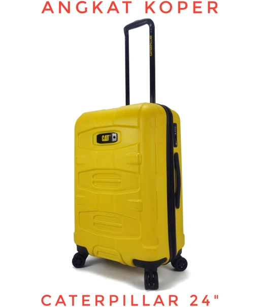 Image of Caterpillar Tank Cargo Hardcase Luggage 24 Inch 