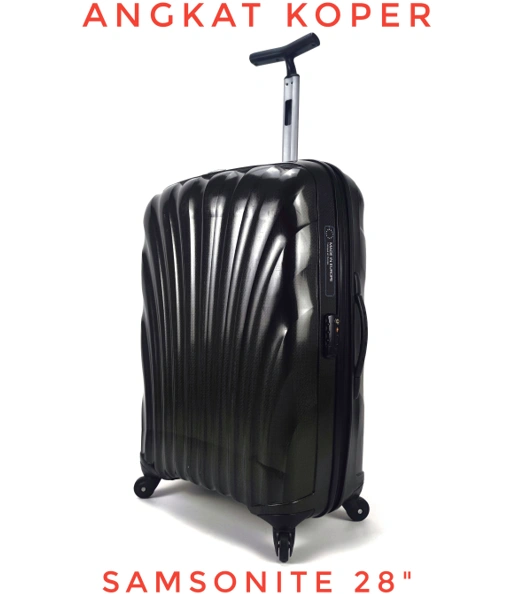 Image of Samsonite Cosmolite Spinner Hardcase Luggage 28 Inch Black 