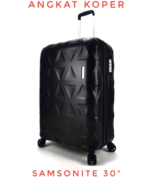 Image of Samsonite Tri-go Spinner Hardcase Luggage 30 Inch Black 