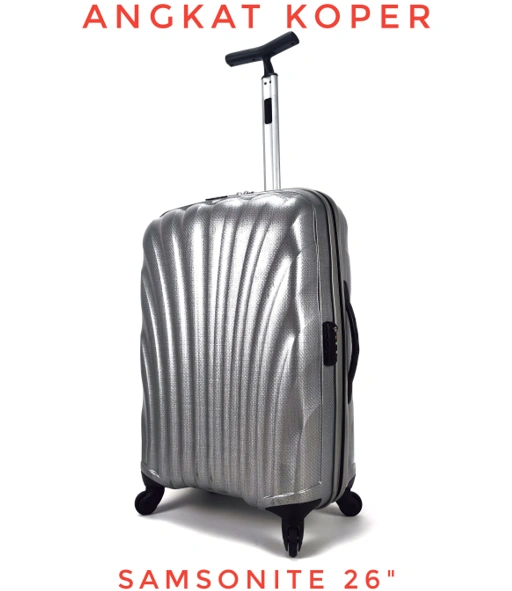 Image of Samsonite Cosmolite Spinner Hardcase Luggage 26 Inch Silver