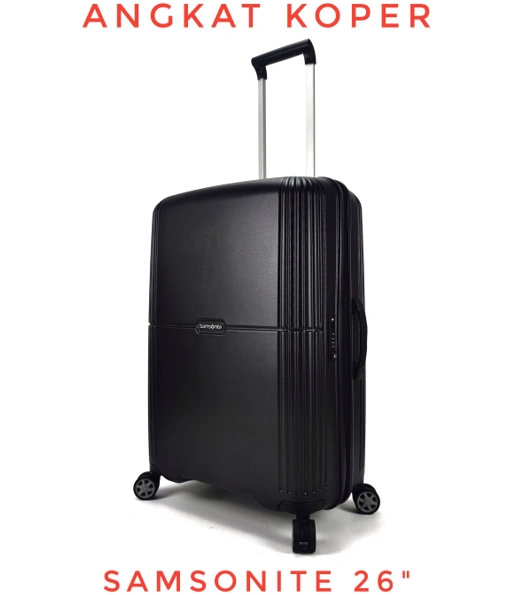 Image of Samsonite Ofreo Spinner Hardcase Luggage 26 Inch Black 