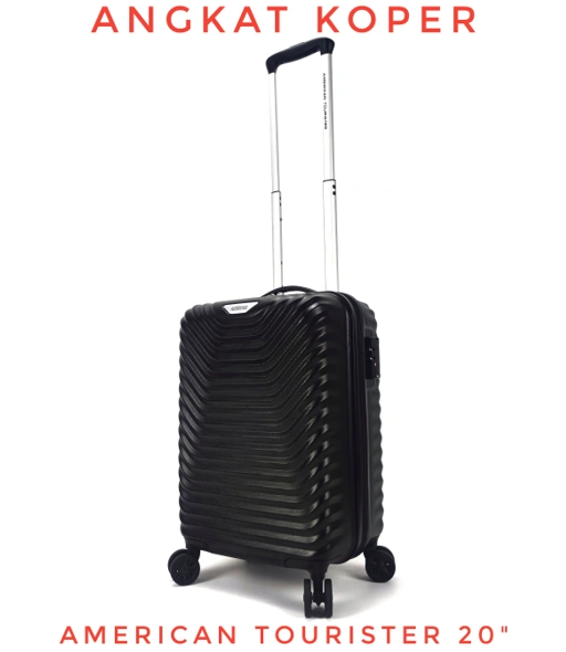 Image of American Tourister Skycove Spinner Hardcase Luggage 20 Inch Black