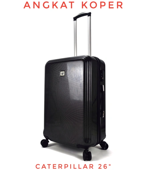 Image of Caterpillar Carbon Hardcase Luggage 26 Inch 