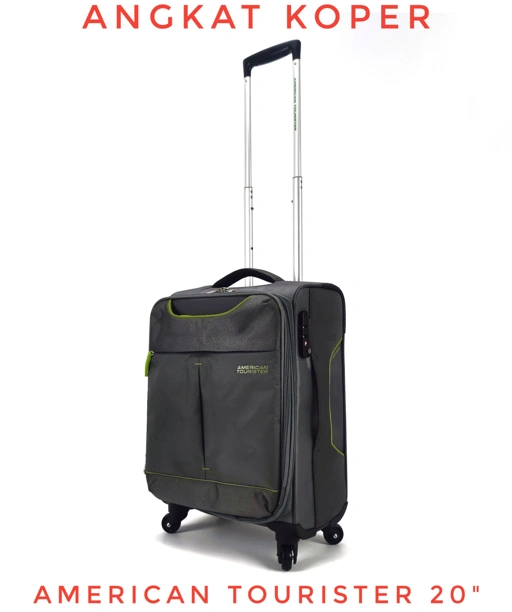 Image of American Tourister Spinner Softcase Luggage 20 Inch 