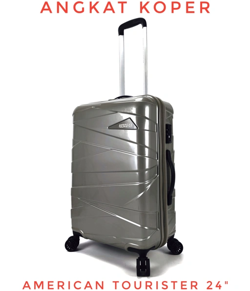 Image of American Tourister Wrap Lightweight Spinner Hardcase Luggage 24 Inch 